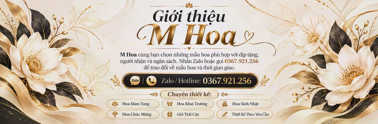 Ảnh bìa Shop hoa tươi Xã Mỹ An Tây Ninh - Hoa đẹp theo ý bạn